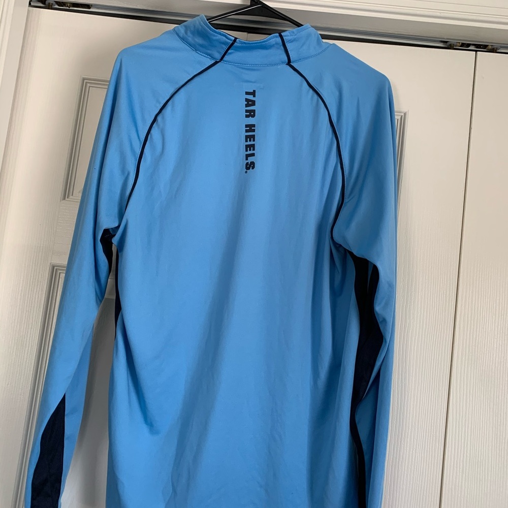 Men’s 1/4 zip nylon jacket -  UNC